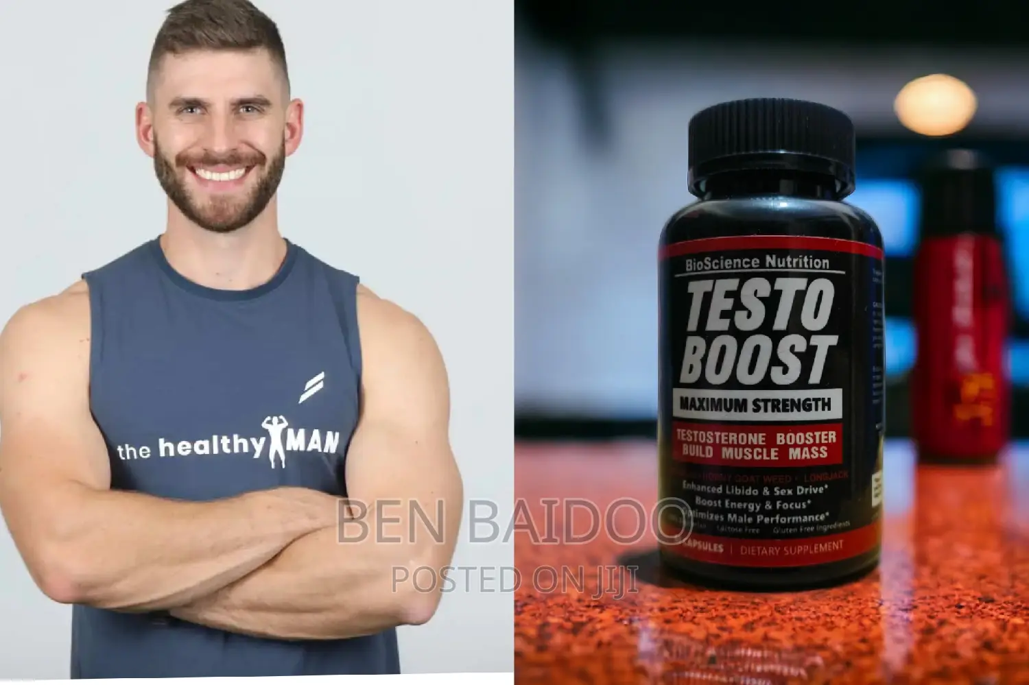 Testoboost Nutritional Supplement(60 Capsules)