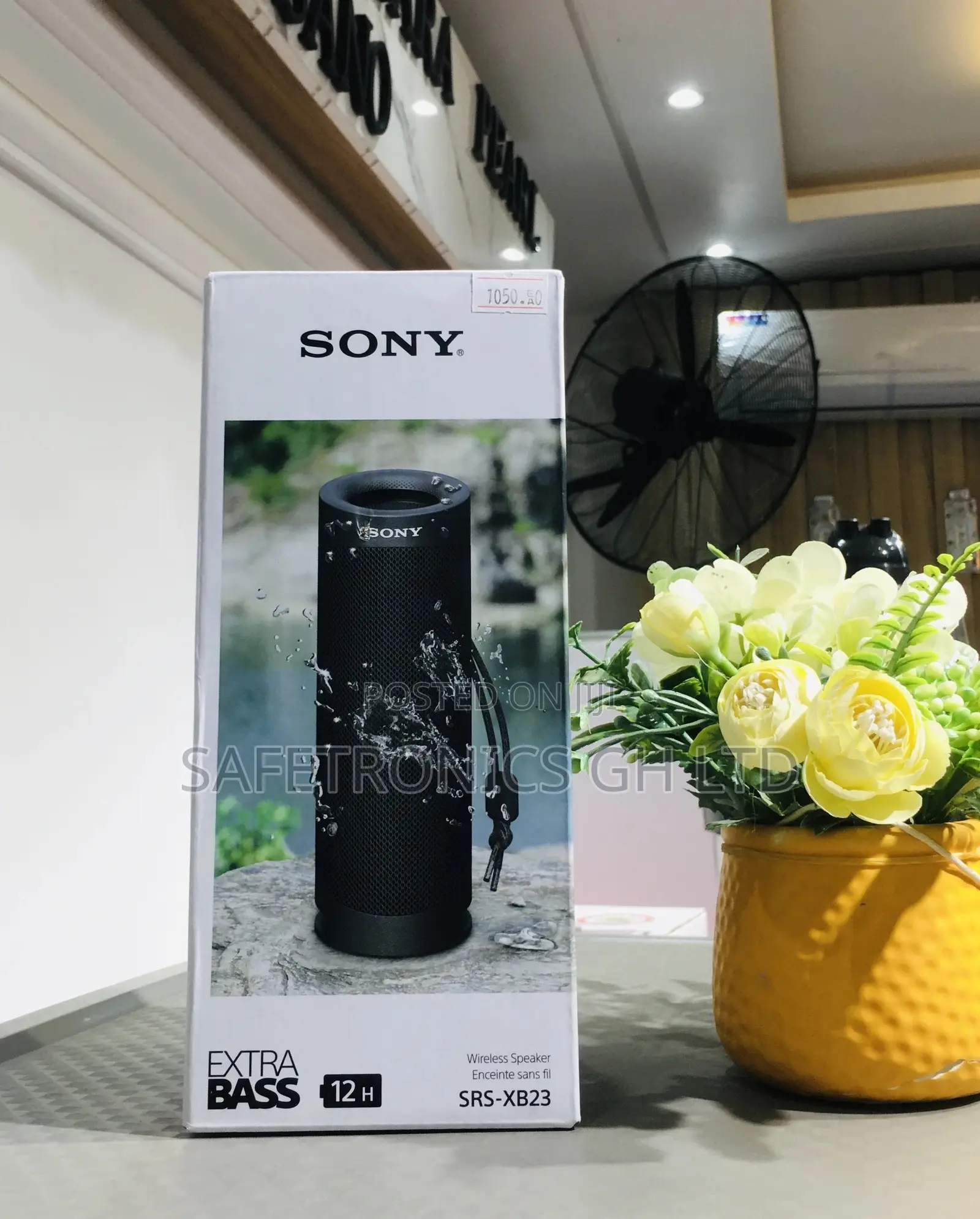 Extra Bass Sony SRS-XB23 Black Wireless Bluetooth Speaker