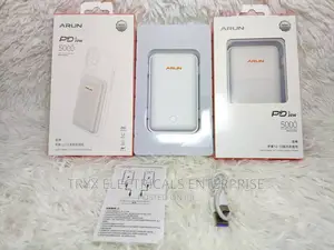 5,000mah Wireless Power Bank Arun - White
