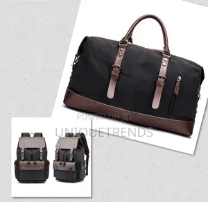 Duffle Bag and Backpack Set