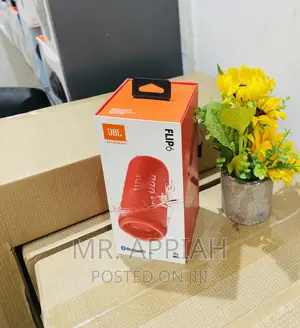 Unique JBL Flip 6 Portable Bluetooth Speaker(Red).