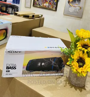 Durable Sony(Black) Xb 33 Waterproof Speaker.