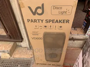 Vd Rechargeable Dual 12inch Party Speaker