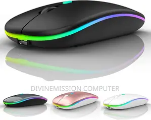 Slim Hp LED Rechargeable Mouse