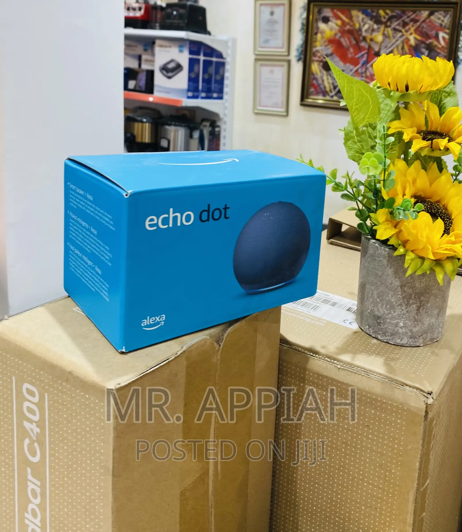 Sealed in Box Echo Dot 5 Portable Bluetooth Speaker(Black).