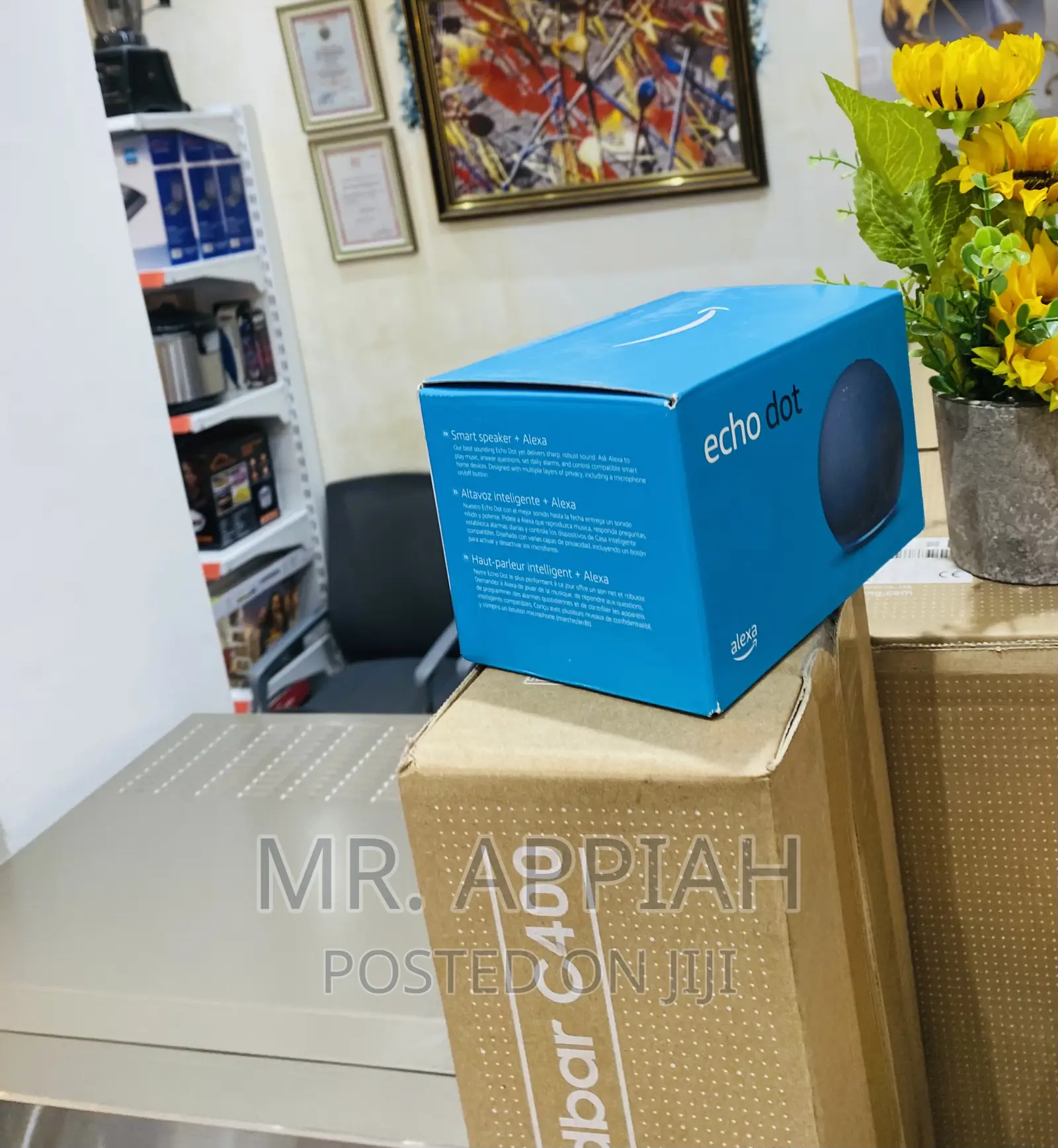Newly in Stock Echo Dot 5 Portable Bluetooth Speaker,Black.