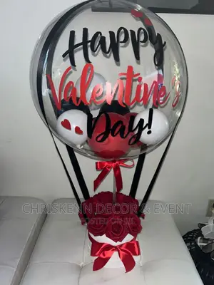 Balloon and Flower Bouquet