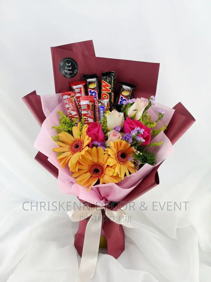 Balloon and Flower Bouquet
