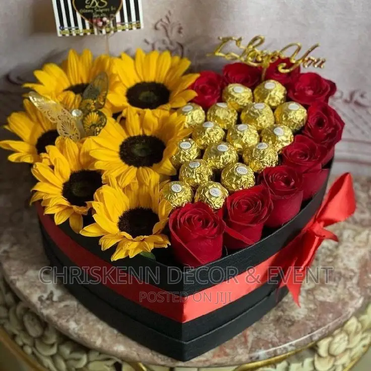 Balloon and Flower Bouquet