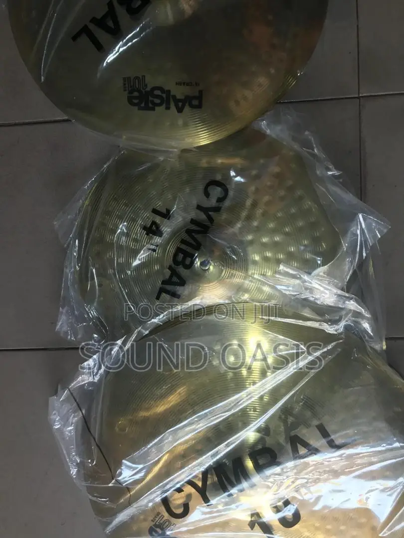 Paiste 101brass Universal Cymbal Set - 14/16/18 Inch
