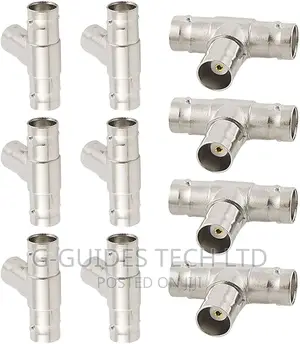 BNC T-Shape Connector, 3-Way BNC Connector,3way BNC Splitter