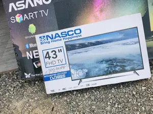 Digital Full HD Black Nasco Electric 43 Inches Glossy LED