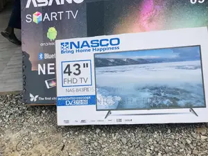 Nasco Digital Black Full HD 43 Inches Electric Glossy LED