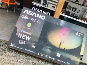 Electric Smart 65 Inches LED Glossy Black Asano UHD Tv