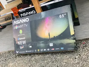 Smart 65 Inches Black Electric Asano Glossy LED Smart Tv