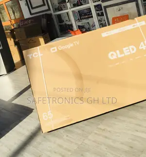 65 Inches Glossy Qled Electric Black TCL C635 Smart Tv