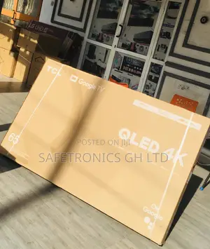 Black Smart Electric 65 Inches Glossy TCL QLED C635 Tv
