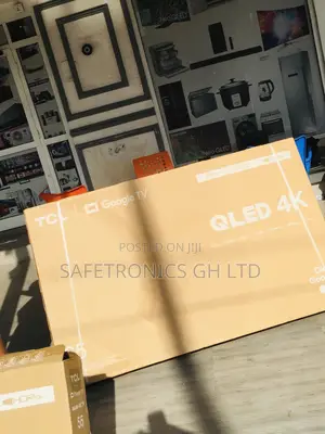  C635 TCL 65 Inches Qled Glossy Electric Black Smart Tv