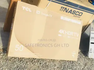 50 Inches Glossy LED Smart Black Electric P635 TCL Tv