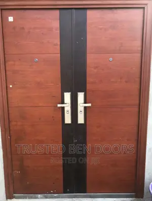 Turkey Made Paladin Security Metallic Double Doors