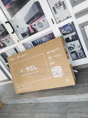55 Inches Glossy LED Black TCL P635 Electric Smart Tv
