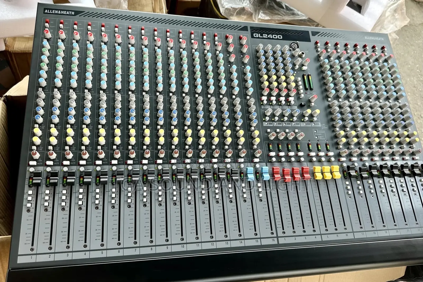 Allen Heath Gl Series 24 Channel Dual Function Live Mixer