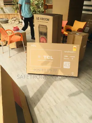 Black Glossy P635 43 Inches Glossy LED TCL Smart Tv