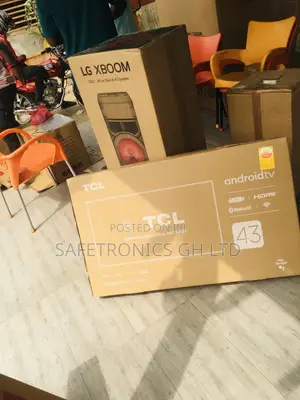 Electric 43 Inche Smart P635 Black Glossy LED TCL HDR Tv