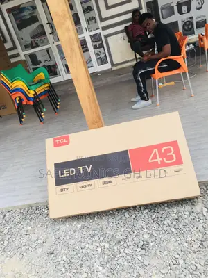 Black Glossy Full HD TCL D3200 HDR Electric 43 Inches Tv