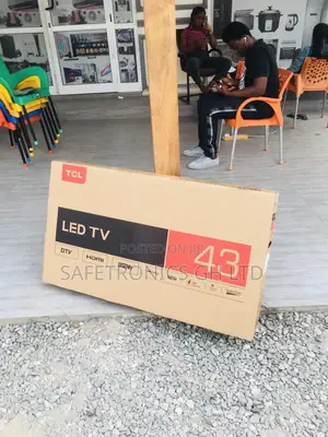 TCL Black 43 Inches Glossy LED D3200 Electric Full HD HDR Tv