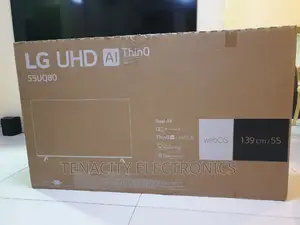 New 55"Lg Uhd/HDR Smart Satellite TV