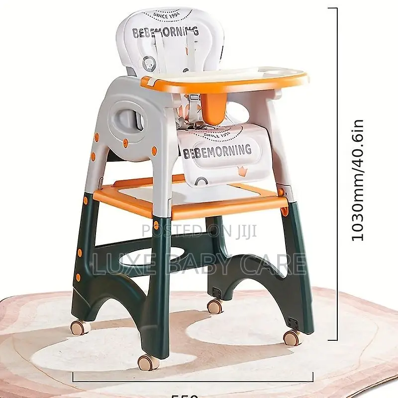 6-in-1 Baby High Chair,Multifunctional Infant Feeding Chair
