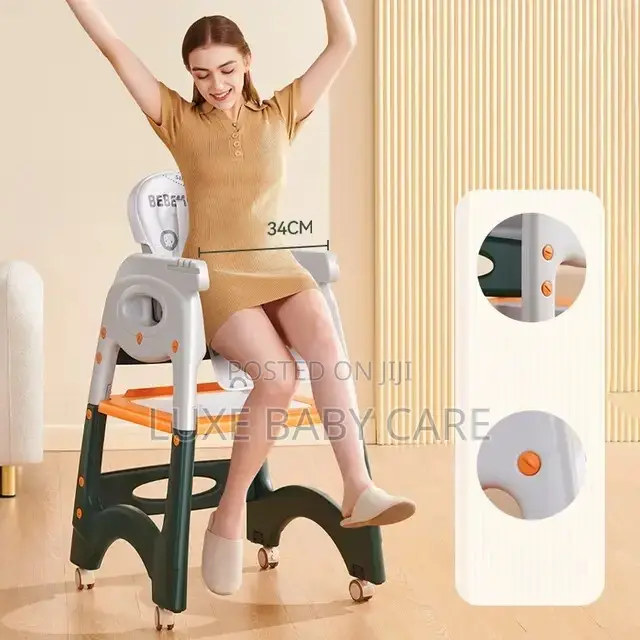 6-in-1 Baby High Chair,Multifunctional Infant Feeding Chair