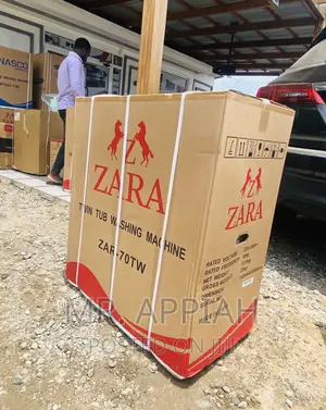 High Quality Zara 7kg Twin Tap Washing Machine.