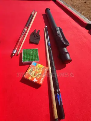 Snooker Stick With It's Bag and Glove