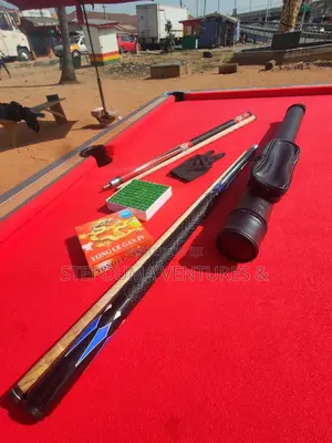 Adjustable Snooker Sticks, It's Bag and Glove