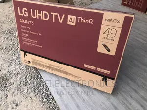 Clear Picture Quality LG 49" LED UHD HDR Smart TV -