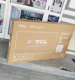 55 Inches Glossy LED Black TCL HDR P635 Electric Smart Tv