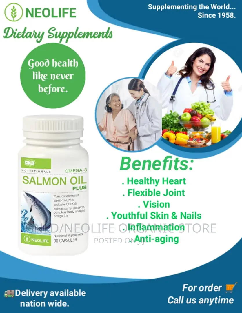 Omega-3 Salmon Oil Plus