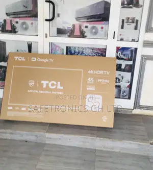 Electric Black Smart P635 LED Glossy 55 Inches HDR TCL Tv