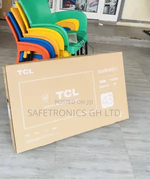 43 Inches Glossy LED TCL Smart Electric P635 Black HDR Tv