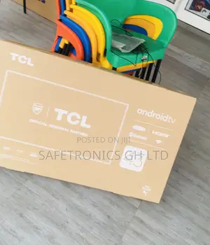 Glossy Electric LED HDR TCL 43 Inches Black Smart P635 Tv