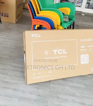 LED Glossy 43 Inches Electric Black Smart P635 HDR TCL Tv