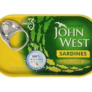 John West Sardines in Sunflower Oil 120g Pack of 12
