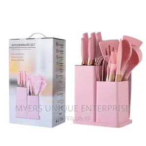 19 Pieces Silicone Ladle Set