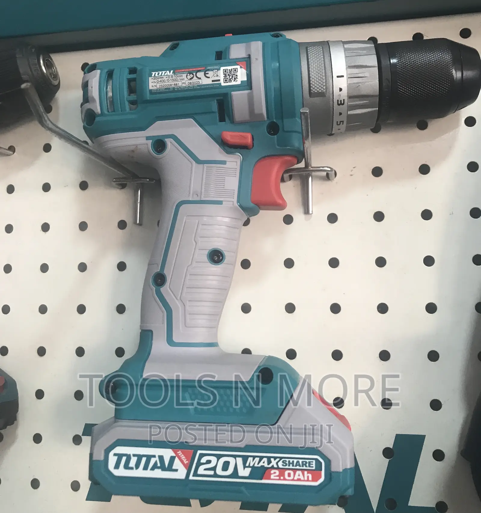 TOTAL 20V Cordless Impact Drill