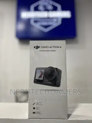DJI Osmo Action 4 Adventure Combo - /120fps Waterproof.