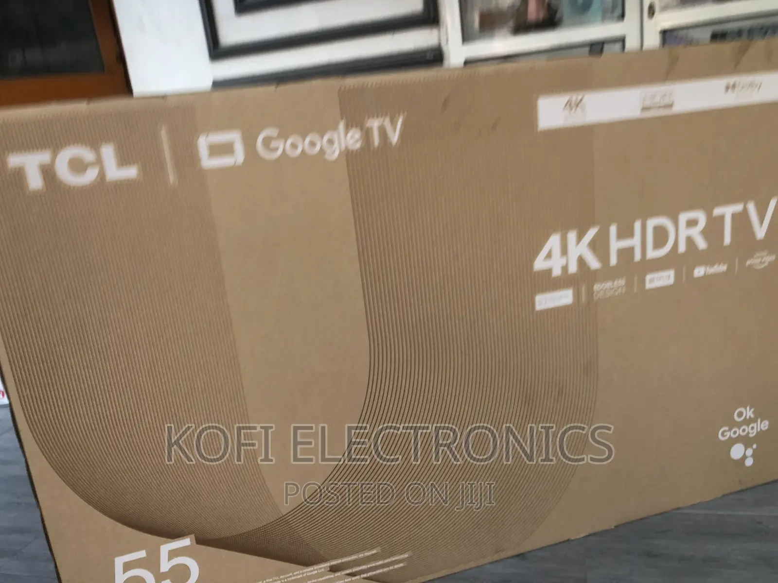 Google Duo TCL 55′′ HDR TV With Dolby Atmos 55P735
