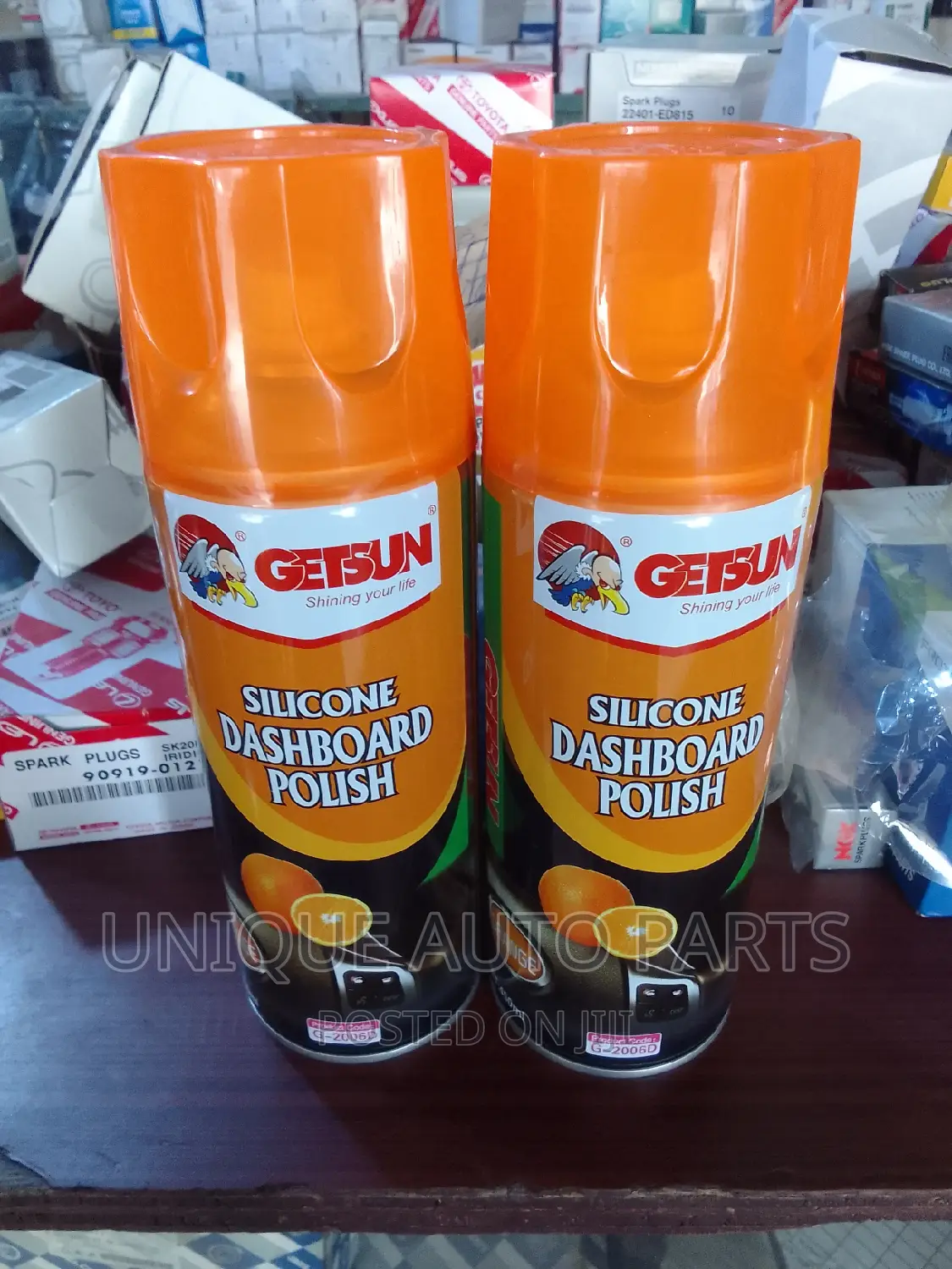 Getsun Silicone Dashboard Polish Spray