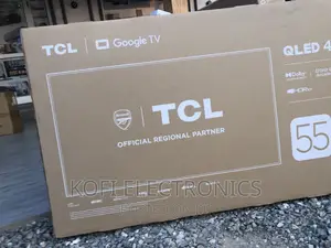 Google Duo-TCL 55′′ TV – QLED Smart Android Frameless Tv
